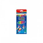 סט 12 עפרונות צבעוניים מחיקים KEYROAD